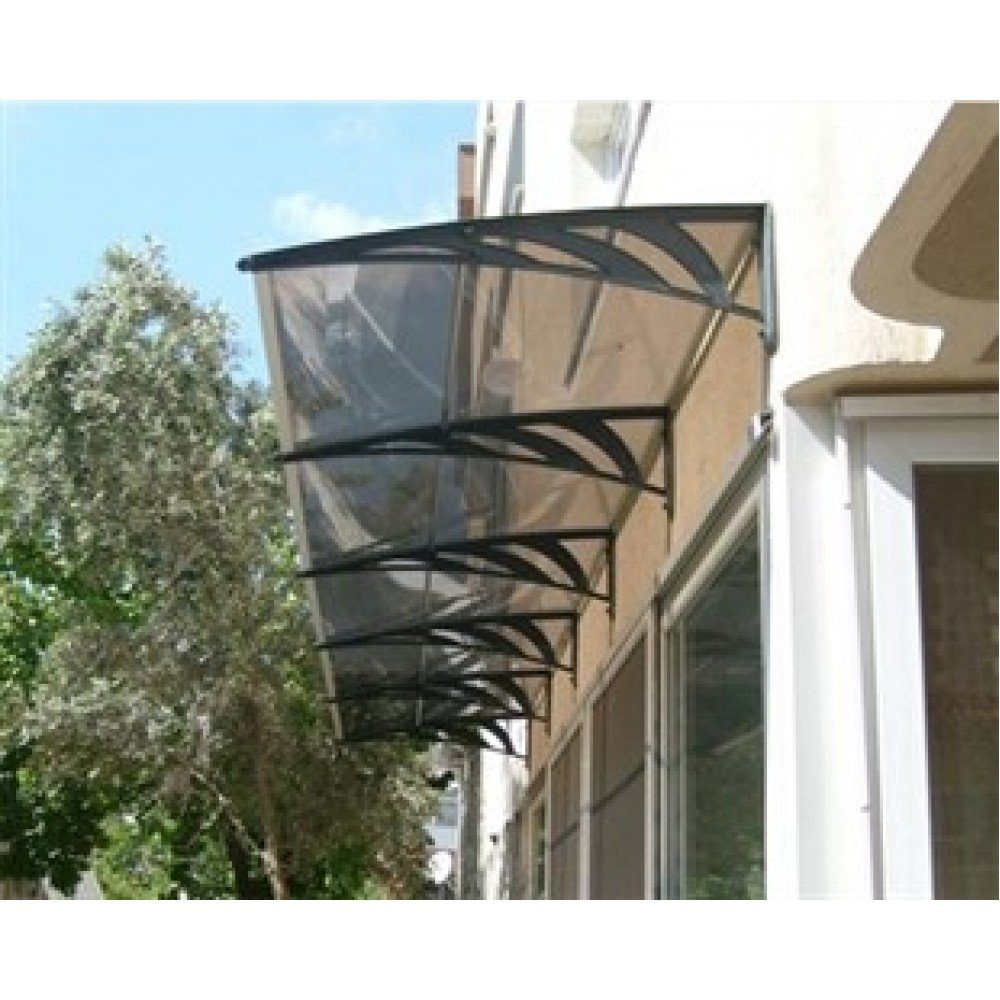 Transpaforza TF STD 1.12 Kapı Üstü Sundurma 240x100 Bronz 3 mm Solid levha