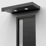 Alüminyum Işıklı Sundurma Korrain Elite Solo Left 200 cm x 90 cm Spotlu