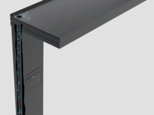 Alüminyum Işıklı Sundurma Vera Viela 200 cm x 90 cm Ledli Posta Kutulu - ürün görseli 3