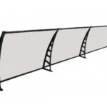 CROCUS Kapı Pencere Üstü Pratik Sundurma 80x360 - Şeffaf
