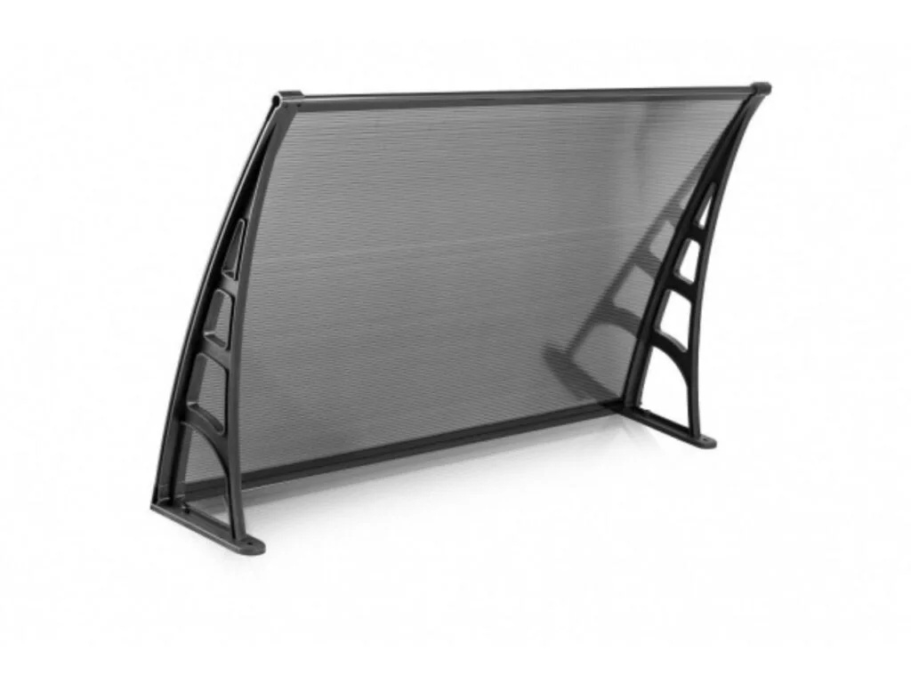 LOTUS Kapı Pencere Üstü Pratik Sundurma 70x120 - Siyah
