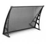LOTUS Kapı Pencere Üstü Pratik Sundurma 70x120 - Siyah