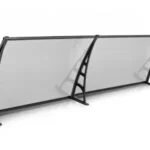 LOTUS Kapı Pencere Üstü Pratik Sundurma 70x240 - Şeffaf