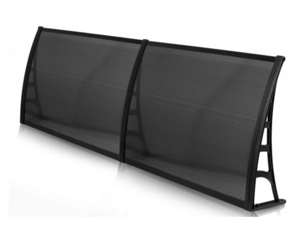 LOTUS Kapı Pencere Üstü Pratik Sundurma 70x240 - Siyah