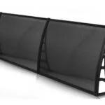 LOTUS Kapı Pencere Üstü Pratik Sundurma 70x240 - Siyah