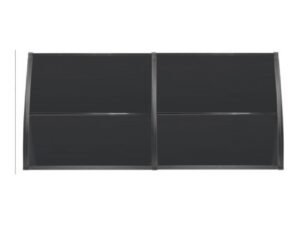 LUPIN Kapı Pencere Üstü Pratik Sundurma 105x240 - Siyah - ürün görseli 4
