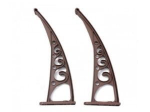 Pratik Sundurma Kapı Pencere Üstü 100x150 cm Kahve 6 mm Bronz Levha - ürün görseli 5