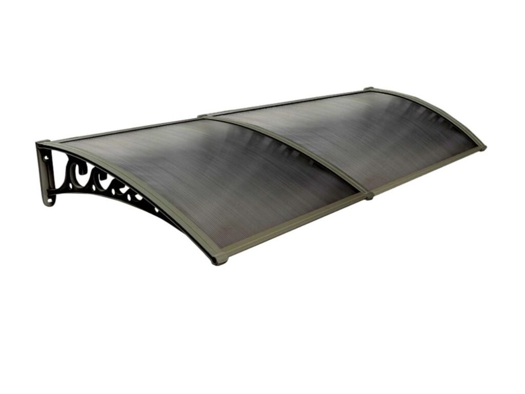 Pratik Sundurma Kapı Pencere Üstü 100x240 cm Bronz 6 mm Levhalı