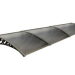 Pratik Sundurma Kapı Pencere Üstü 100x360 cm Bronz 6 mm Levhalı