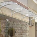TF Delux Seri 1,12 Alüminyum Ayaklı Sundurma 120x100 Gri 3 mm Solid Levha