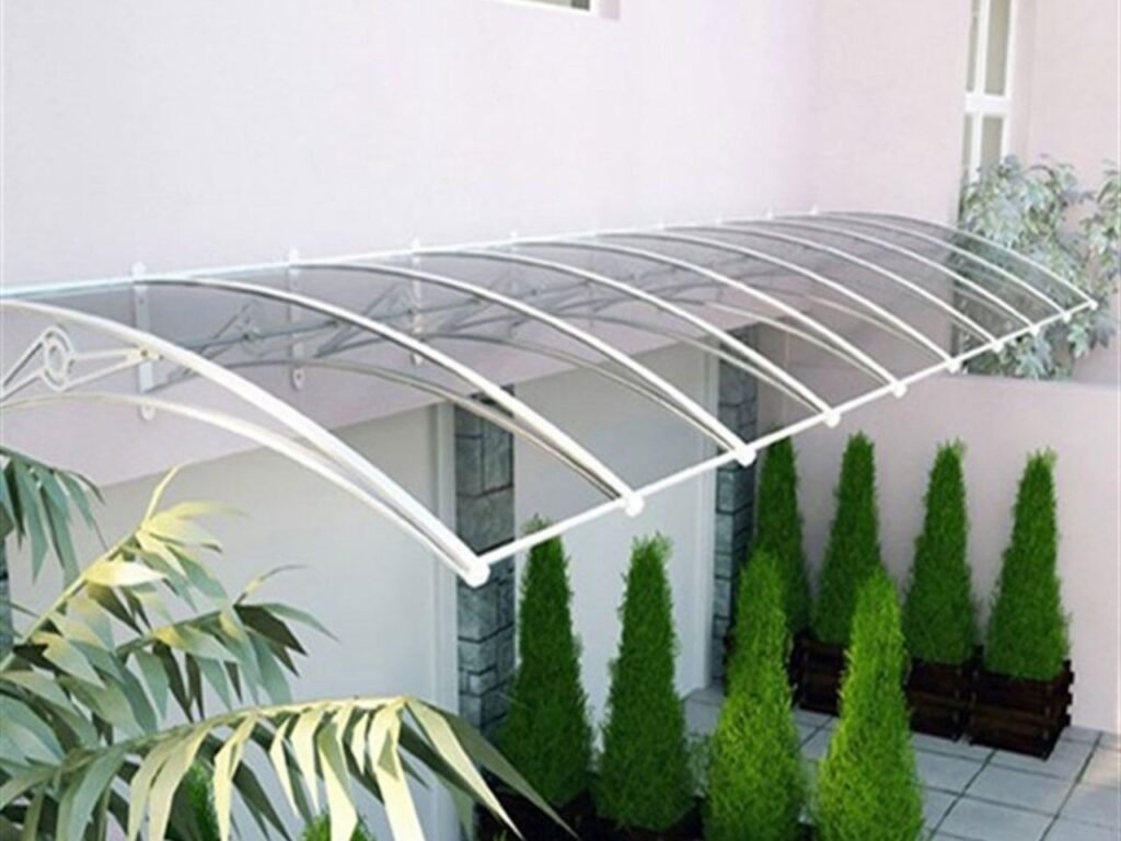 TF Prolüx HL 15.9 Yüksek Taşıma Kapasiteli ( 100 kg /m2 ) Alüminyum Ayaklı Sundurma 180x150 Gri