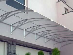 TF Prolüx HL 15.9 Yüksek Taşıma Kapasiteli ( 100 kg /m2 ) Alüminyum Ayaklı Sundurma 180x150 Gri - ürün görseli 3