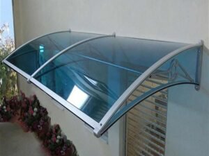 TF Prolüx HL 15.9 Yüksek Taşıma Kapasiteli ( 100 kg /m2 ) Alüminyum Ayaklı Sundurma 180x150 Mavi