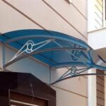 TF Prolüx Seri 15.15 Alüminyum Ayaklı Sundurma 150x150 Mavi 3 mm Solid Levha