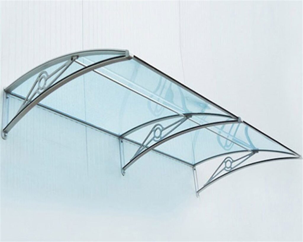 TF Prolüx Seri 15.15 Alüminyum Ayaklı Sundurma 150x150 Yeşil 4 mm Solid Levha