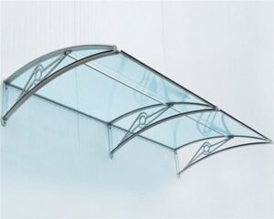 TF Prolüx Seri 15.15 Alüminyum Ayaklı Sundurma 150x150 Yeşil 4 mm Solid Levha