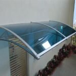 TF Prolüx Seri 15.15 Alüminyum Ayaklı Sundurma 150x150 Mavi 4 mm Solid Levha