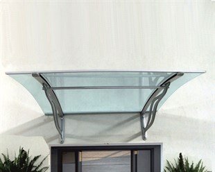 Transpaforza TF Delux 1,14 Alüminyum Ayaklı Sundurma 140x100 Yeşil 4 mm Solid Levha