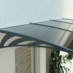 Transpaforza TF STD 1.10 Kapı Üstü Sundurma 100x100 Gri