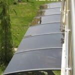 Transpaforza TF STD 1.10 Kapı Üstü Sundurma 100x100 Bronz