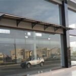 Transpaforza TF STD 1.12 Kapı Üstü Sundurma 120x100 Bronz 3 mm Solid Levha