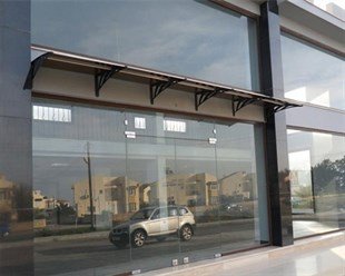 Transpaforza TF STD 1.12 Kapı Üstü Sundurma 120x100 Bronz 3 mm Solid Levha