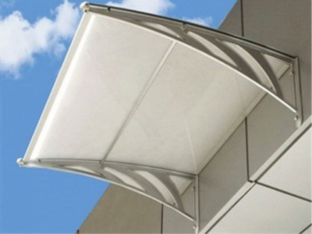 Transpaforza TF STD 1.12 Kapı Üstü Sundurma 240x100 Beyaz 3 mm Solid levha