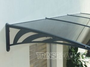 Transpaforza TF STD 1.12 Kapı Üstü Sundurma 360x100 Gri 3 mm Solid levha - ürün görseli 3