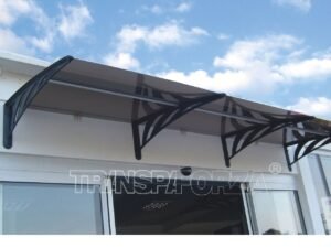 Transpaforza TF STD 1.12 Kapı Üstü Sundurma 360x100 Gri 3 mm Solid levha - ürün görseli 4